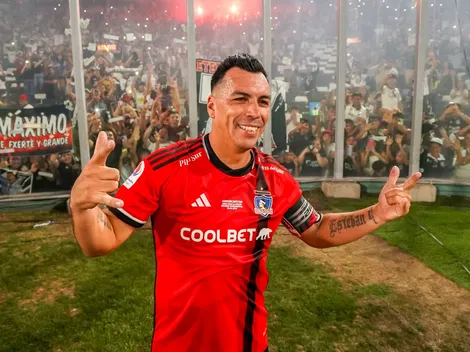 Esteban Paredes eligió el momento más emotivo que tuvo en Colo Colo