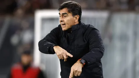 Gustavo Quinteros en Colo Colo. Crédito: Photosport