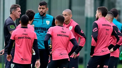 América Mineiro y su entrenamiento previo a enfrentar a Colo Colo. Crédito: América MG.