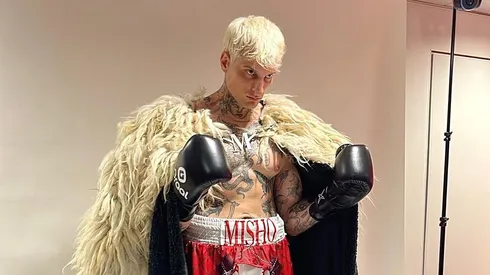 Luchador de la Velada III es fiel seguidor de Colo Colo.