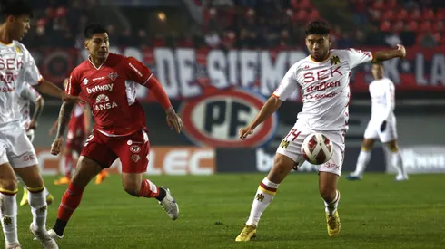 Ñublense recibió a Unión Española en Chillán.