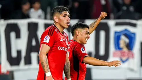 Toby Vega arma su podio de la goleada de Colo Colo en Copa Chile.