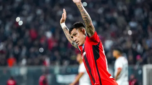 Darío Lezcano participó de la goleada de Colo Colo en Copa Chile.