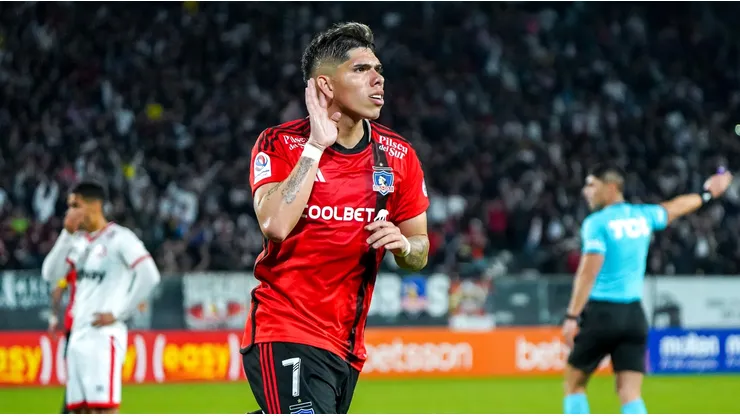 Carlos Palacios y su doblete ante Unión La Calera por Copa Chile.
