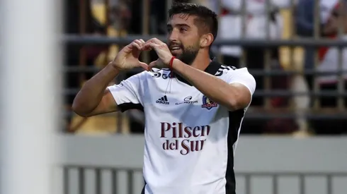 Emiliano Amor en Colo Colo. Crédito: Photosport