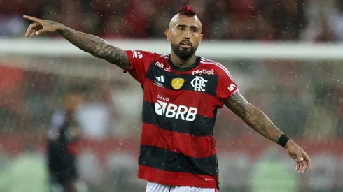 Arturo Vidal en Flamengo. Crédito: Flamengo.