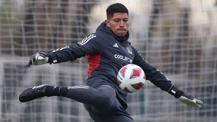 Brayan Cortés en Colo Colo. Crédito: Colo Colo.
