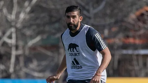 Emiliano Amor en Colo Colo. Crédito: Colo Colo.