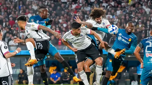 Severino Vasconselos pone gran presión a Colo Colo en Copa Sudamericana.