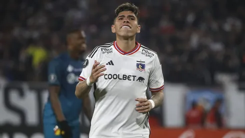 Carlos Palacios en Colo Colo. Crédito: Photosport