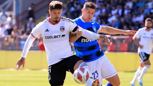 Matías de los Santos en Colo Colo. Crédito: Photosport