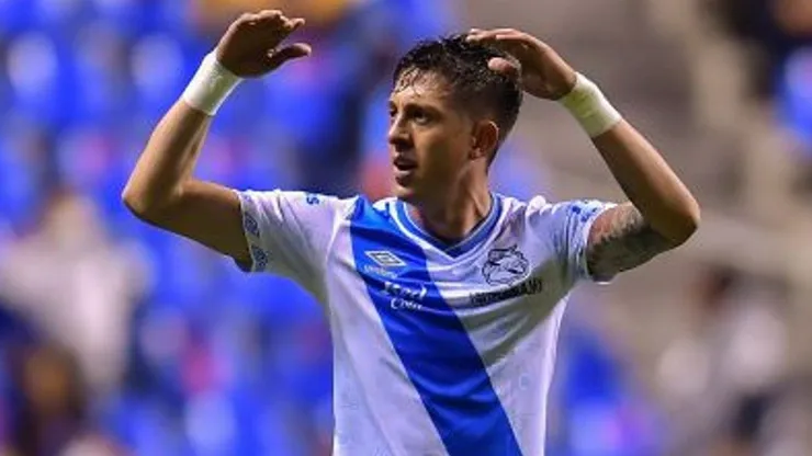 Pablo Parra en el Puebla de México. Crédito: Puebla