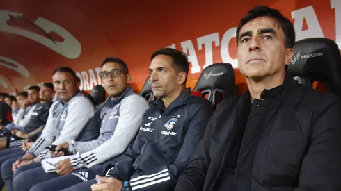 Walter Lemma junto a Gustavo Quinteros