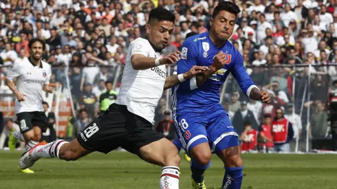 Jugando por la U, Jara fue protagonista en un clásico para Colo Colo.