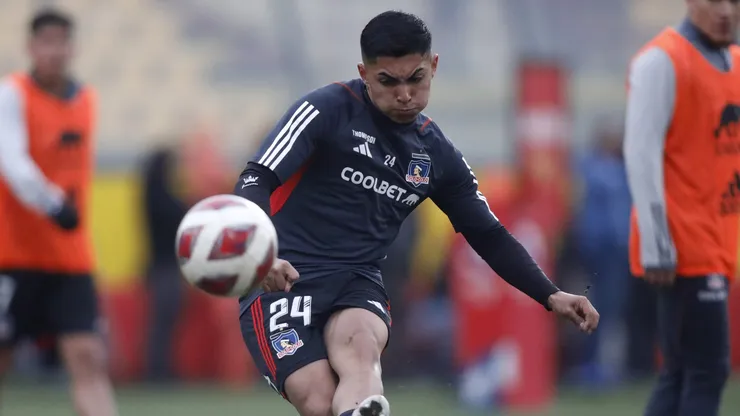 Jordhy Thompson en Colo Colo. Crédito: Photosport