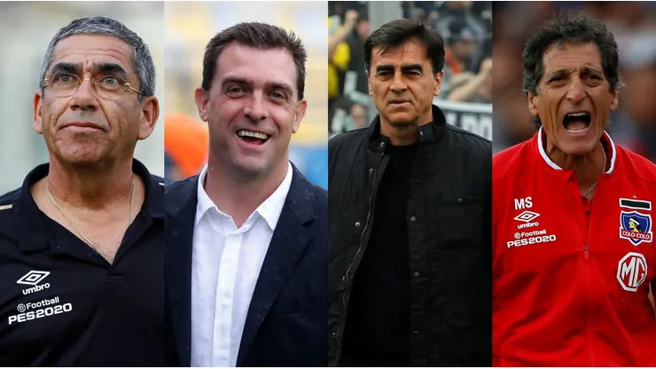 Seis entrenadores de Colo Colo completan el largo invicto en el Superclásico.
