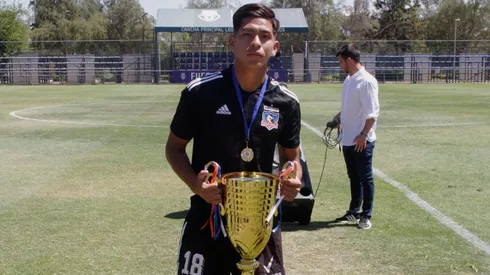 Ervin Vaca en Colo Colo. Crédito: Sebastián Munizaga, DaleAlbo.