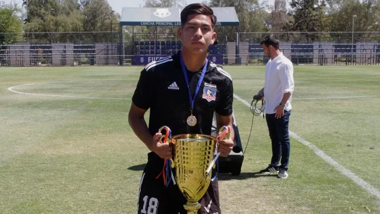 Ervin Vaca en Colo Colo. Crédito: Sebastián Munizaga, DaleAlbo.