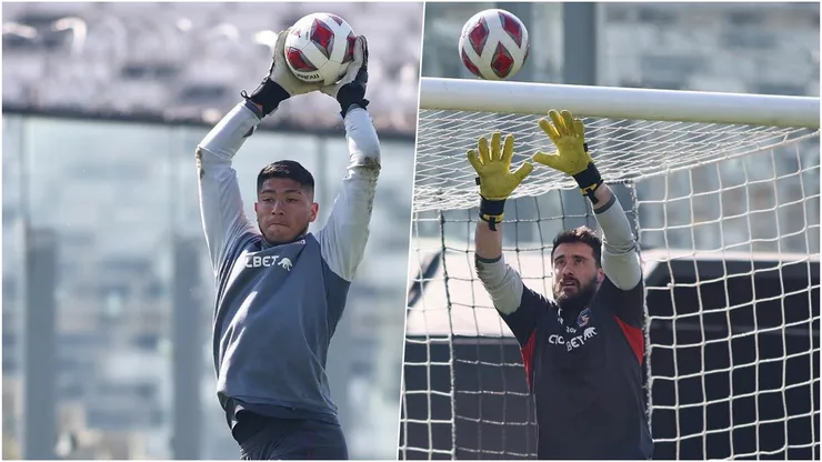 Hinchas de Colo Colo eligen al portero para atajar en el Superclásico.