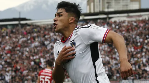 Damián Pizarro en Colo Colo. Crédito: Photosport