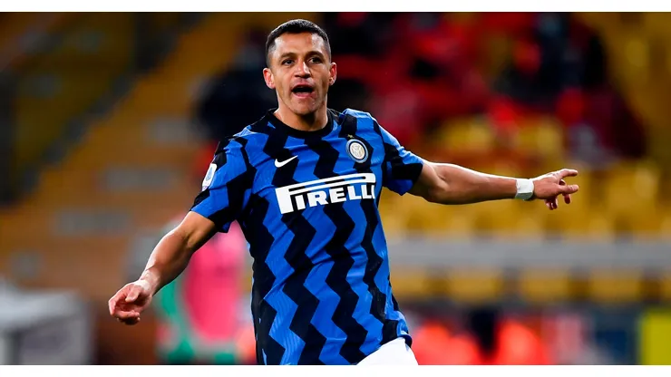 Alexis Sánchez en el Inter de Milán. Crédito: Inter.