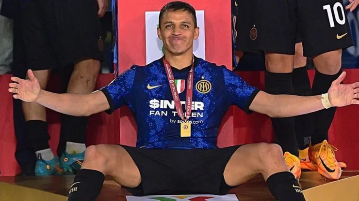 Alexis Sánchez llega al Inter de Milán. Crédito: Archivo.