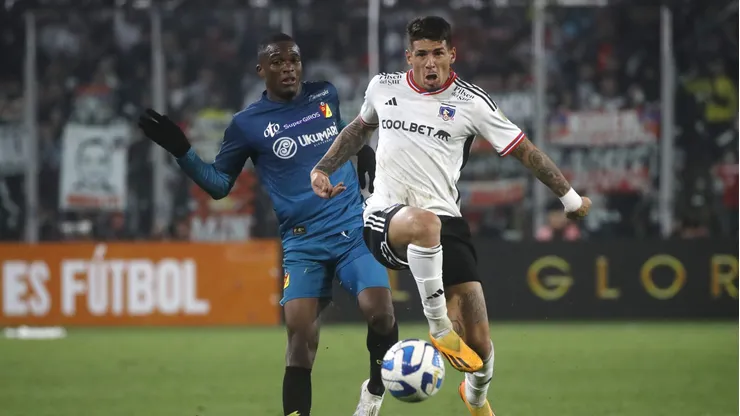 Alan Saldivia en Colo Colo. Crédito: Photosport