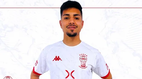 Alarcón fue presentado en Huracán con millonaria cláusula.
