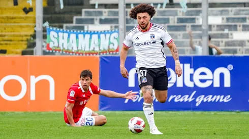 Maximiliano Falcón en Colo Colo. Crédito: Guille Salazar, DaleAlbo.