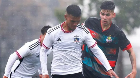 Daniel Gutiérrez en las juveniles de Colo Colo. Crédito: Rodrigo Palma.