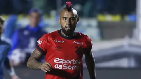Arturo Vidal en Athletico Paranaense. Crédito: Athletico Paranaense.