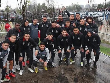 ¡Tremendo! Hinchas le dan el último aliento a Colo Colo antes de la final