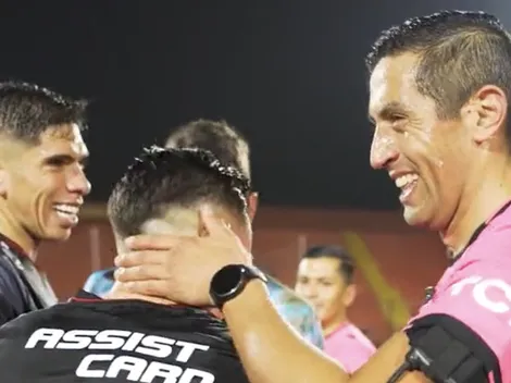 Opazo sube al columpio a Gilabert tras la polémica: “Te comiste terrible penal”