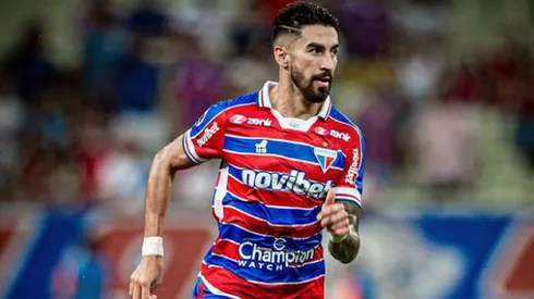 Juan Martín Lucero con la camiseta de Fortaleza. | Imagen: Instagram.