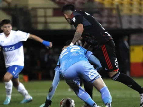 Palacios explica el polémico penal no sancionado a Colo Colo