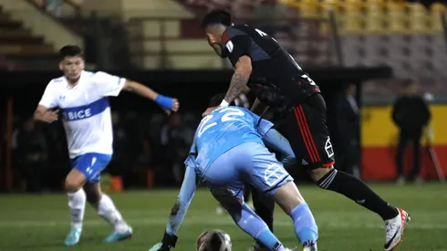 Palacios explica el polémico penal no sancionado a Colo Colo.