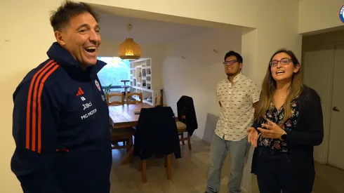 Eduardo Berizzo sorprende a hinchas de la Roja. Crédito: La Roja.