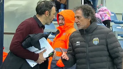 Mario Salas provocó un tenso momento en Copa Chile.