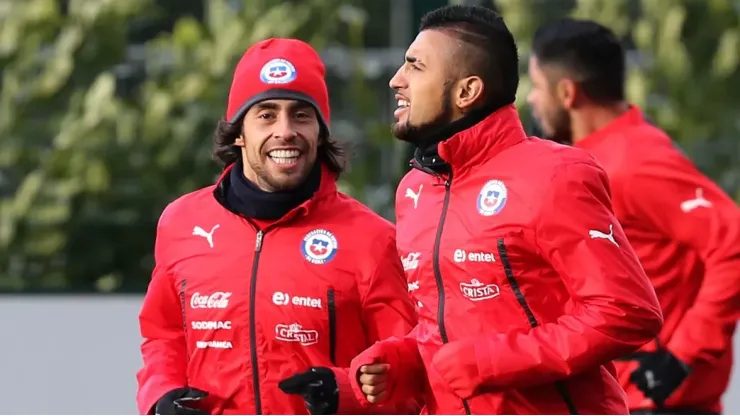 Jorge Valdivia elogia a Arturo Vidal. Crédito: Archivo.