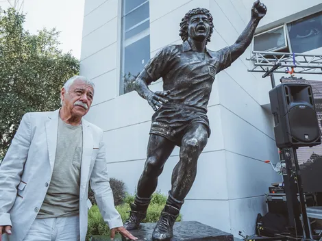 "Es maravilloso": Las sensaciones de Caszely al ver su estatua en vida