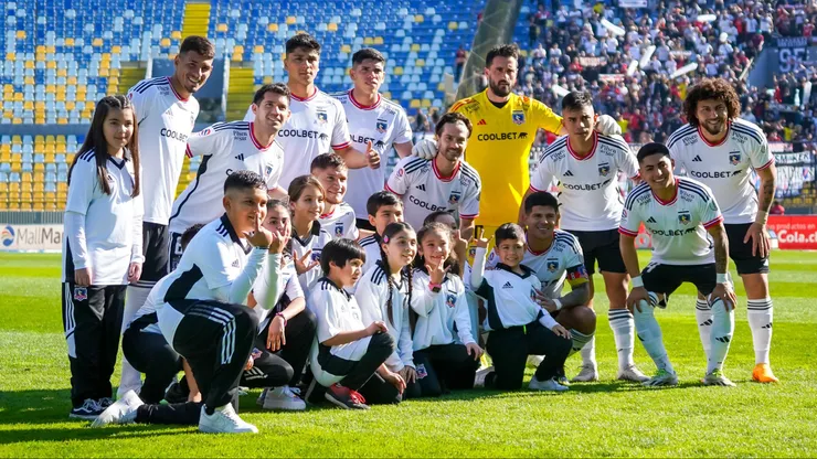 ¡Formación de Colo Colo! Crédito: Guille Salazar, DaleAlbo.
