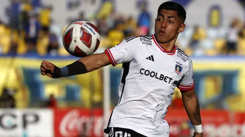 Jordhy Thompson en Colo Colo. Crédito: Photosport