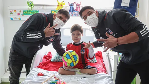 Emotiva visita de jugadores de Colo Colo para programa de los Panamericanos.