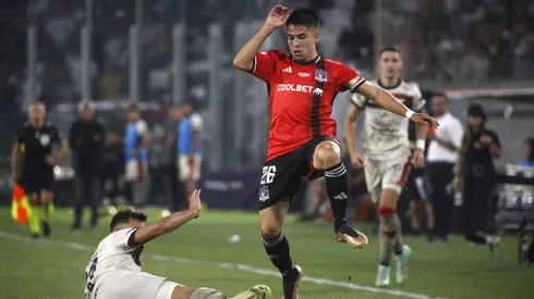 Matías Moya en Colo Colo. Crédito: Photosport
