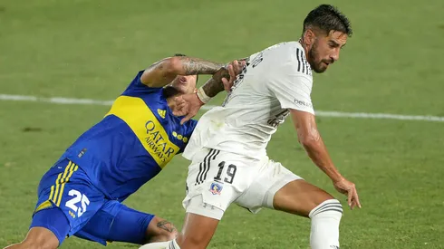 Juan Martín Lucero en Colo Colo. Crédito: Photosport