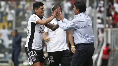 Gustavo Quinteros no escatimó en elogios para Esteban Pavez.