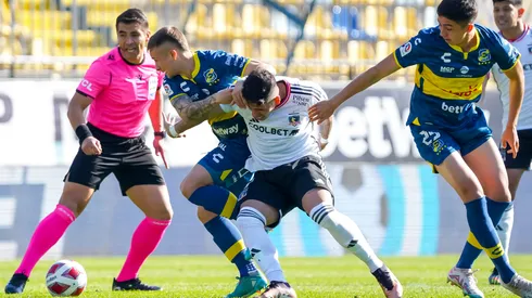 Colo Colo se duerme en el área y Everton abre la cuenta en Sausalito