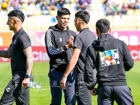 Cruz no olvida su paso por Colo Colo y compartió con excompañeros