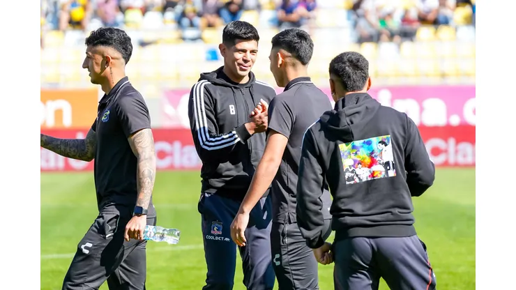 Cruz no olvida su paso por Colo Colo y compartió con excompañeros.