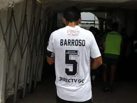 El emotivo partido de Barroso frente a frente con Colo Colo